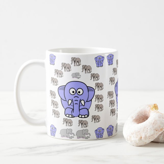 Kinderelementare Tasse (Mit Donut)