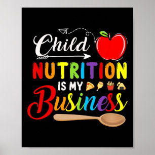 Kinderernährung ist mein Niedliches Geschäft für A Poster