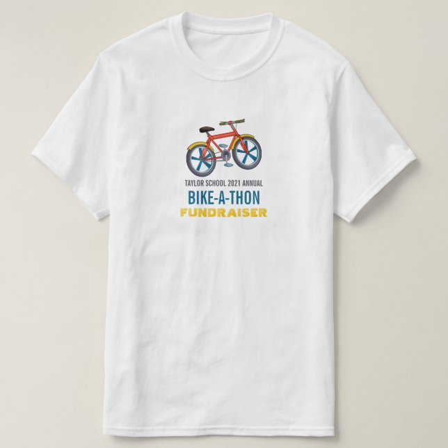 Kinderfahrrad, Kinderfahrrad-Wohltätigkeit-Bike-a- T-Shirt (Design vorne)