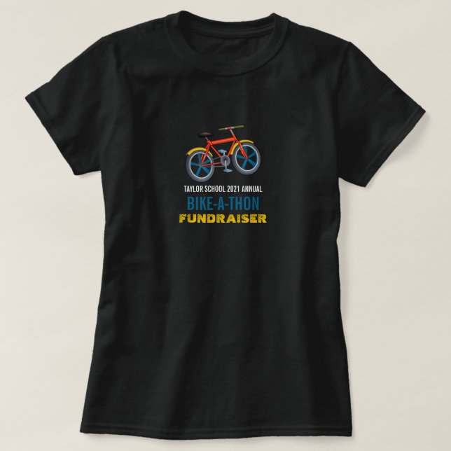 Kinderfahrrad, Kinderfahrrad-Wohltätigkeit-Bike-a- T-Shirt (Design vorne)
