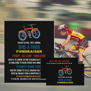 Kinderfahrrad, Kinderfahrrad-Wohltätigkeit-Bike-a- Visitenkarte