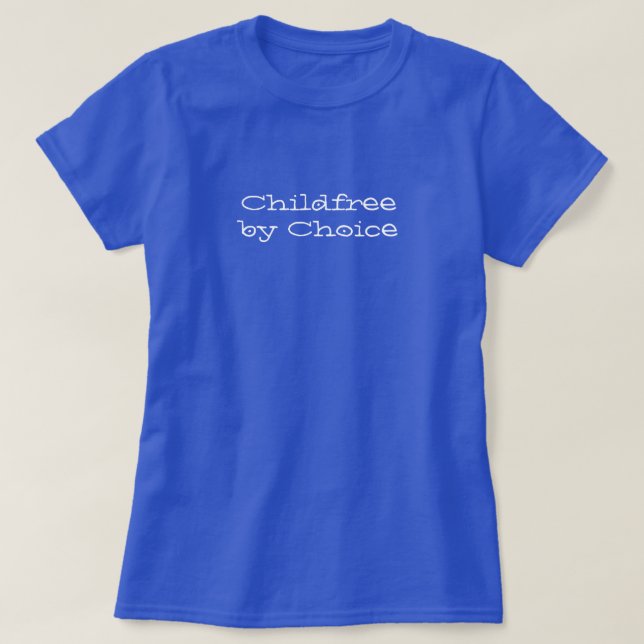 Kinderfrei nach Wahl T-Shirt (Design vorne)