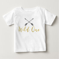 Kinderfreizügige Imitate Gold Foil Shirt