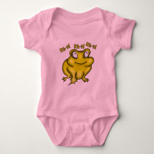 Kinderfrosch-T-Shirts und Kinderfrosch-Geschenk Baby Strampler