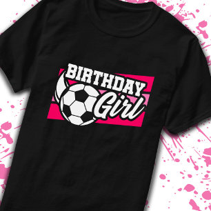 Kinderfußball Geburtstagsparty Geburtstagskind T-Shirt