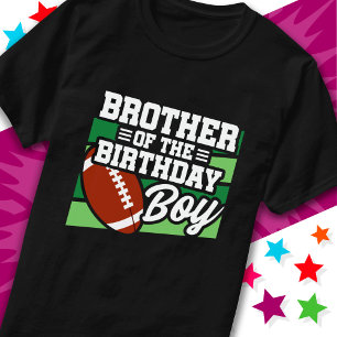 Kinderfußball-Party Bruder des Geburtstags T-Shirt