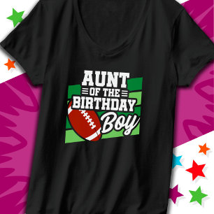 Kinderfußball-Party Tante des Geburtstags T-Shirt