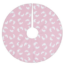 Kinderfußspuren, Babyfuß, Fußspuren, rosa Girl