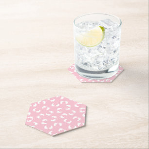 Kinderfußspuren, Babyfuß, Fußspuren, rosa Girl Untersetzer