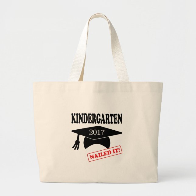Kindergarten 2017 nagelte es jumbo stoffbeutel (Vorne)