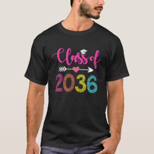 Kindergarten 2021 Abschluss-T-Shirt-Klasse 2036 T-Shirt