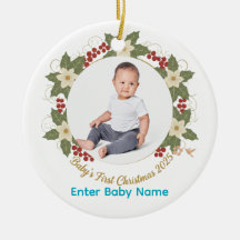 Kindergarten 2025 Foto Circle Ornament