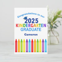 Kindergarten 2025 Niedlicher Abschluss