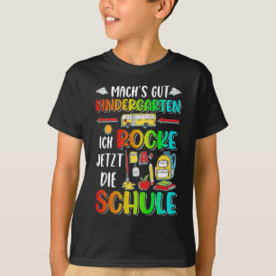 Kindergarten Abschied Junge Schule Schulki T-Shirt