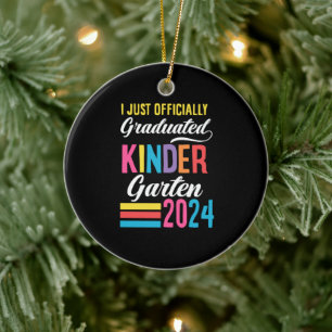 Kindergarten Abschluss 1. Klasse 2024 Keramik Ornament