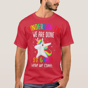Kindergarten Abschluss 1. Klasse Einhorn Klasse T-Shirt