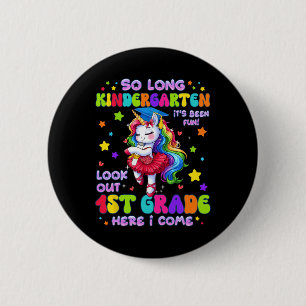 Kindergarten Abschluss 2025 Girls Unicor Button
