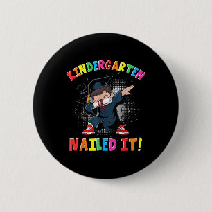 Kindergarten Abschluss 2025 Jungen Kinder Dabbing Button