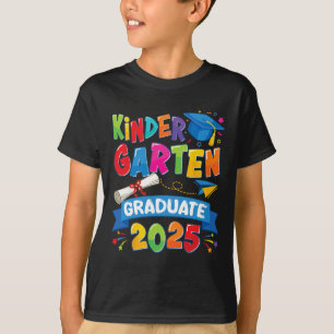 Kindergarten Abschluss 2025 Kinder vor dem Schulab T-Shirt