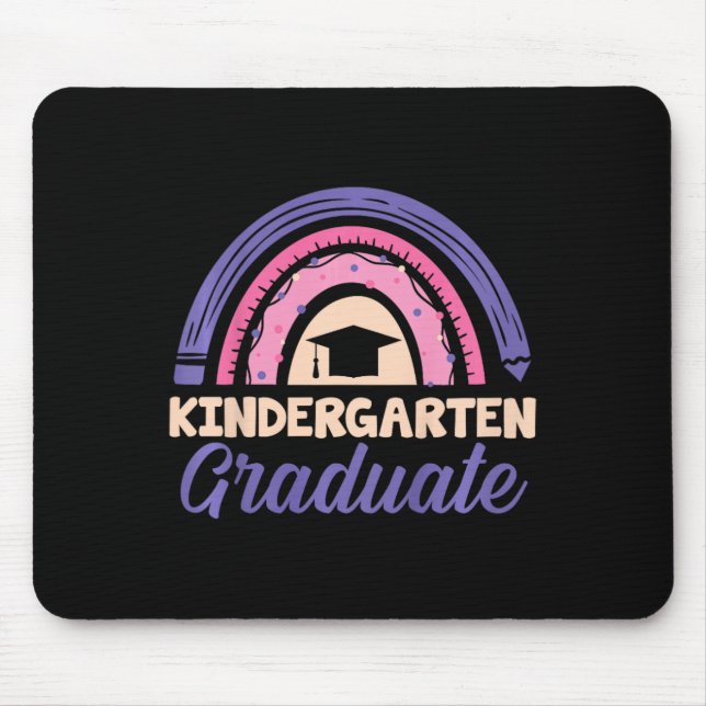 Kindergarten Abschluss am letzten Schultag Mousepad (Vorne)