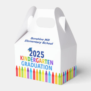 Kindergarten Abschluss Custom School Party 2025 Geschenkschachtel