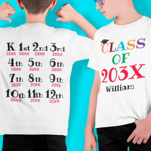 Kindergarten Abschluss Custom Years T-Shirt