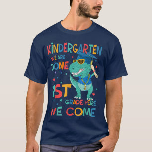 Kindergarten Abschluss Dinosaur für Kinder Jungen T-Shirt