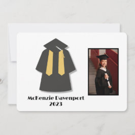 Kindergarten Abschluss Foto hinzufügen Einladung