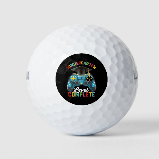 Kindergarten - Abschluss-Gaming Golfball (Vorderseite)