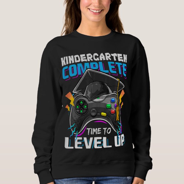 Kindergarten Abschluss-Level Vollbildvideo Sweatshirt (Vorderseite)