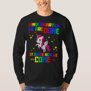 Kindergarten Abschluss Magisches Einhorn für Mädch T-Shirt