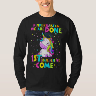 Kindergarten Abschluss Magisches Einhorn für Mädch T-Shirt