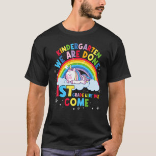 Kindergarten Abschluss Magisches Einhorn für Mädch T-Shirt