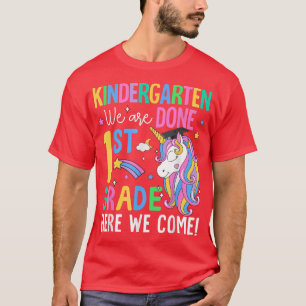 Kindergarten Abschluss Niedlich Unicorn-Klasse 202 T-Shirt