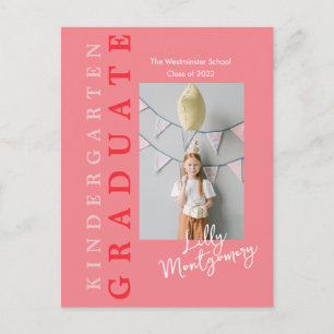 Kindergarten Abschluss Postkarte 5 Fotos
