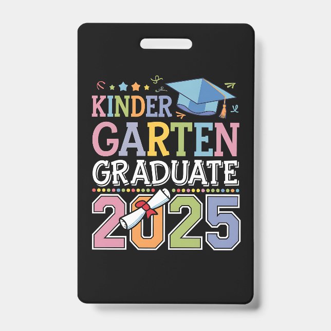 Kindergarten-Abschluss-Schule 2025 Ausweis (Vorderseite)