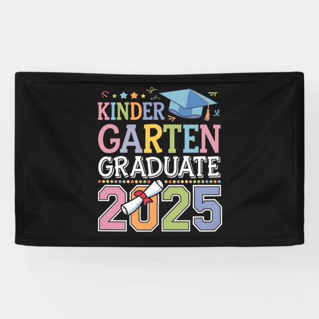 Kindergarten-Abschluss-Schule 2025 Banner (Horizontal)
