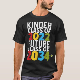 Kindergarten Abschluss T-Shirt Kinderklasse 2022 F