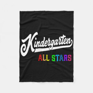 Kindergarten All Stars Lehrerteam  Fleecedecke