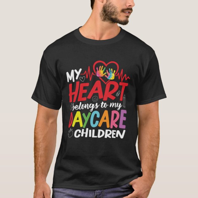 Kindergarten Bildung Kindergartenschule Kindergart T-Shirt (Vorderseite)