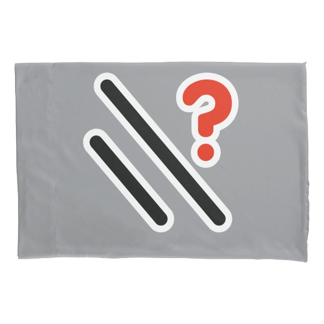 Kindergarten Bold Kissen - Spielvolle Parallels Kissenbezug (Vorderseite)