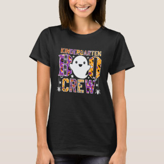 Kindergarten Boo Crew Lehrer Schüler Halloween Co T-Shirt