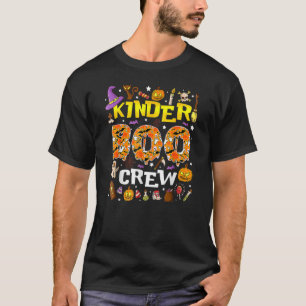 Kindergarten Boo Crew Niedlich Ghost Halloween Leh T-Shirt