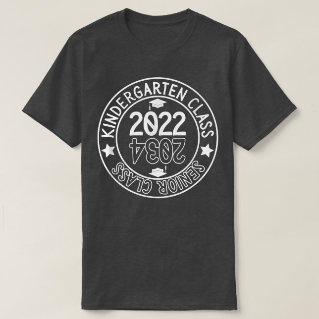 Kindergarten Class 2022 Senior 2034 Future Class G T-Shirt (Design vorne)