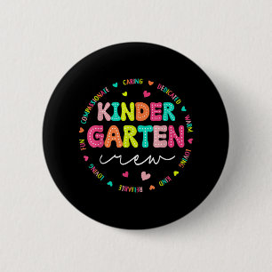 Kindergarten Crew zurück zum Kindergartenlehrer Button