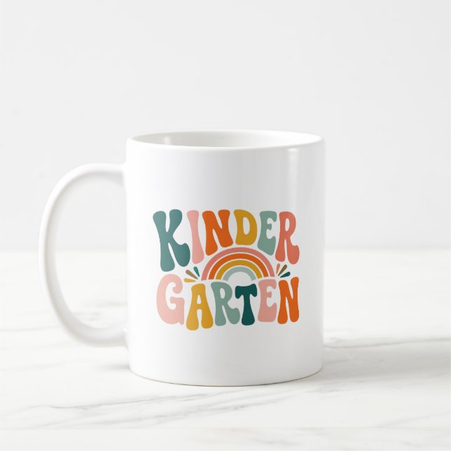 Kindergarten-Dankeschön-Geschenk Kaffeetasse (Links)