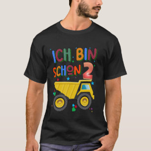 Kindergarten Deutscher Text bin 2 T-Shirt