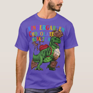 Kindergarten Dinosaurier mit Boba-Tee mit Schokola T-Shirt