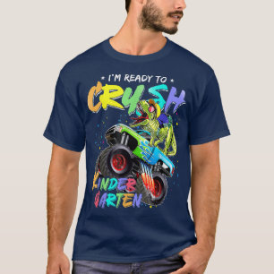Kindergarten Dinosaurier Monster kehrt zur Schule T-Shirt
