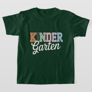 Kindergärten – Farbige Gestaltung für den Schulbeg T-Shirt